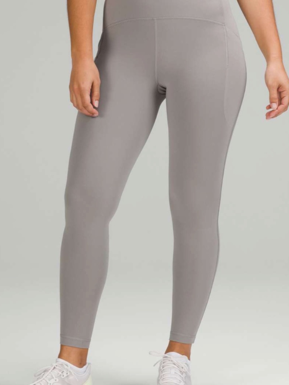 Lululemon Swift Speed High-Rise Tight 28" *Brushed Luxtreme Gull Grey Size 6